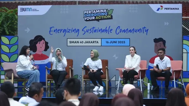 Kegiatan Energizing Sustainable Community di SMAN 40 Jakarta